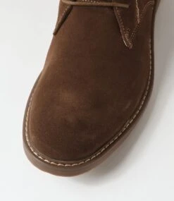 Crick Walnut Suede Ankle Boots -Lynx Shoes Shop CF11914TAGSU 5