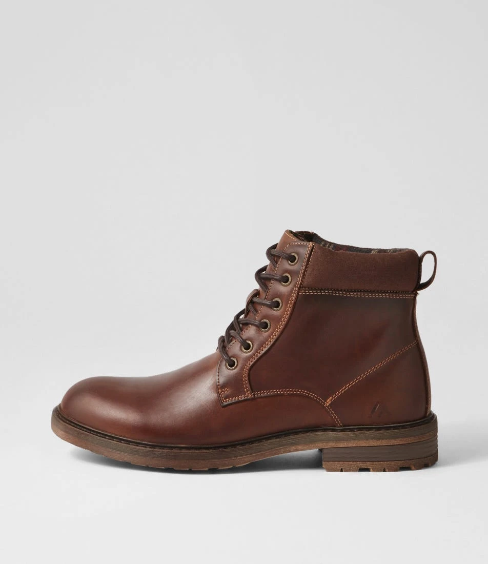 Pona Copper Crazyhorse Leather Lace Up Boots 3 Pona Copper Crazyhorse Leather Lace Up Boots