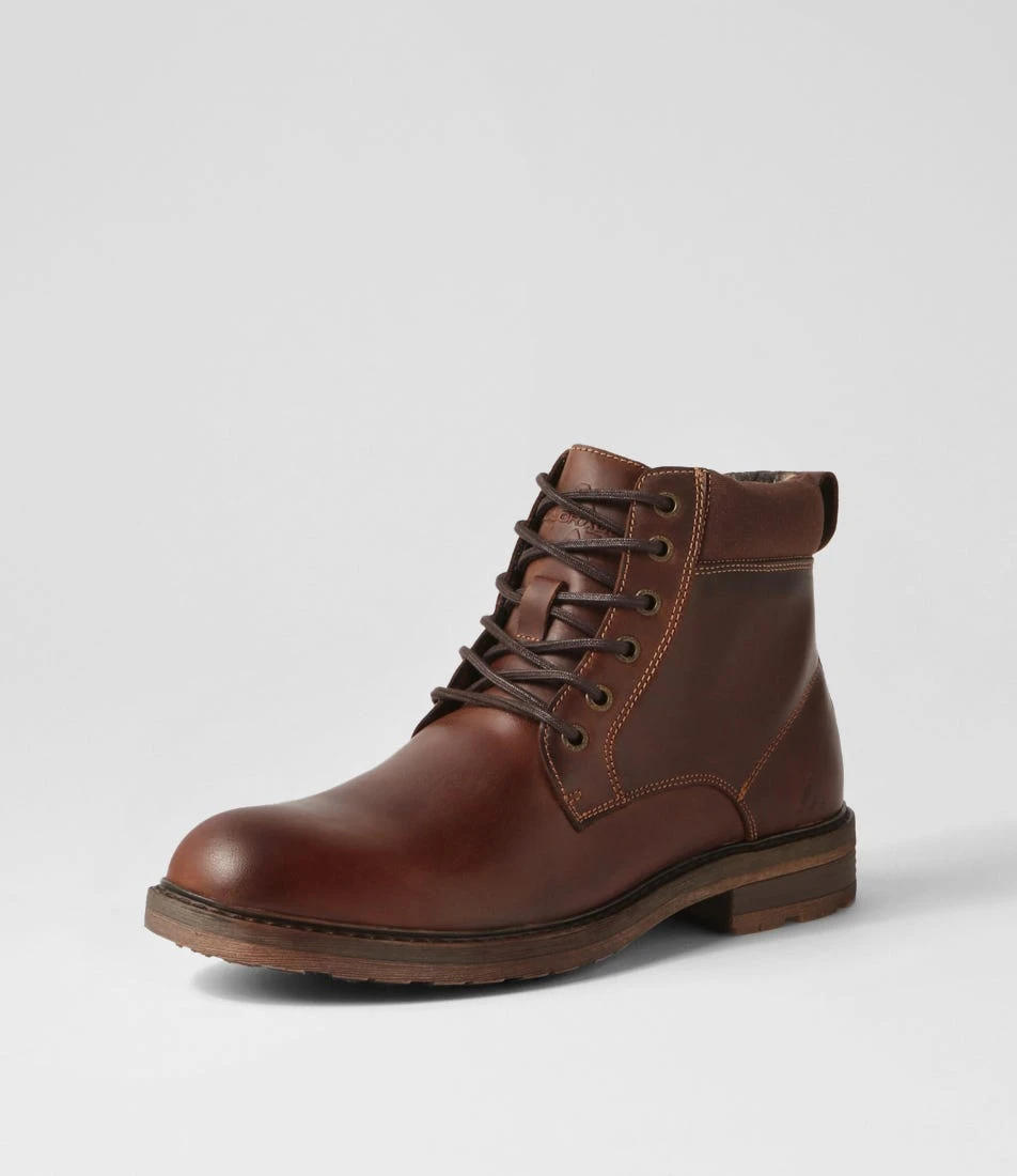 Pona Copper Crazyhorse Leather Lace Up Boots 4 Pona Copper Crazyhorse Leather Lace Up Boots - Image 2