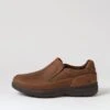 Reel Dark Brown Crazyhorse Leather Flat Shoes -Lynx Shoes Shop CF11919E25QB 2