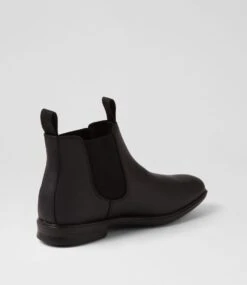 Persist Black Leather Chelsea Boots -Lynx Shoes Shop CF11921BLALE 4