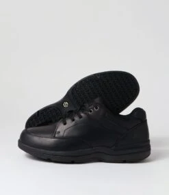 Resind Black Crazyhorse Leather Lace Up Flats -Lynx Shoes Shop CF11922BLAQB 6