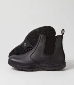 Roller Black Smooth Leather Chelsea Boots -Lynx Shoes Shop CF11923BLAOB 6