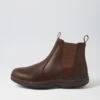 Roller Brown Crazyhorse Leather Chelsea Boots 1 Roller Brown Crazyhorse Leather Chelsea Boots -Lynx Shoes Shop CF11923BROQB 2
