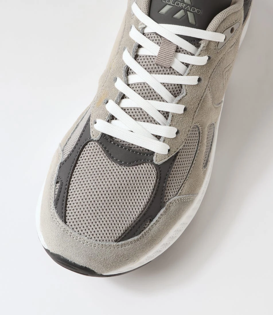 Crib Light Grey Suede Sneakers 6 Crib Light Grey Suede Sneakers - Image 4