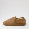 Otto Cognac Suede Slippers -Lynx Shoes Shop CF11930T07SU 2