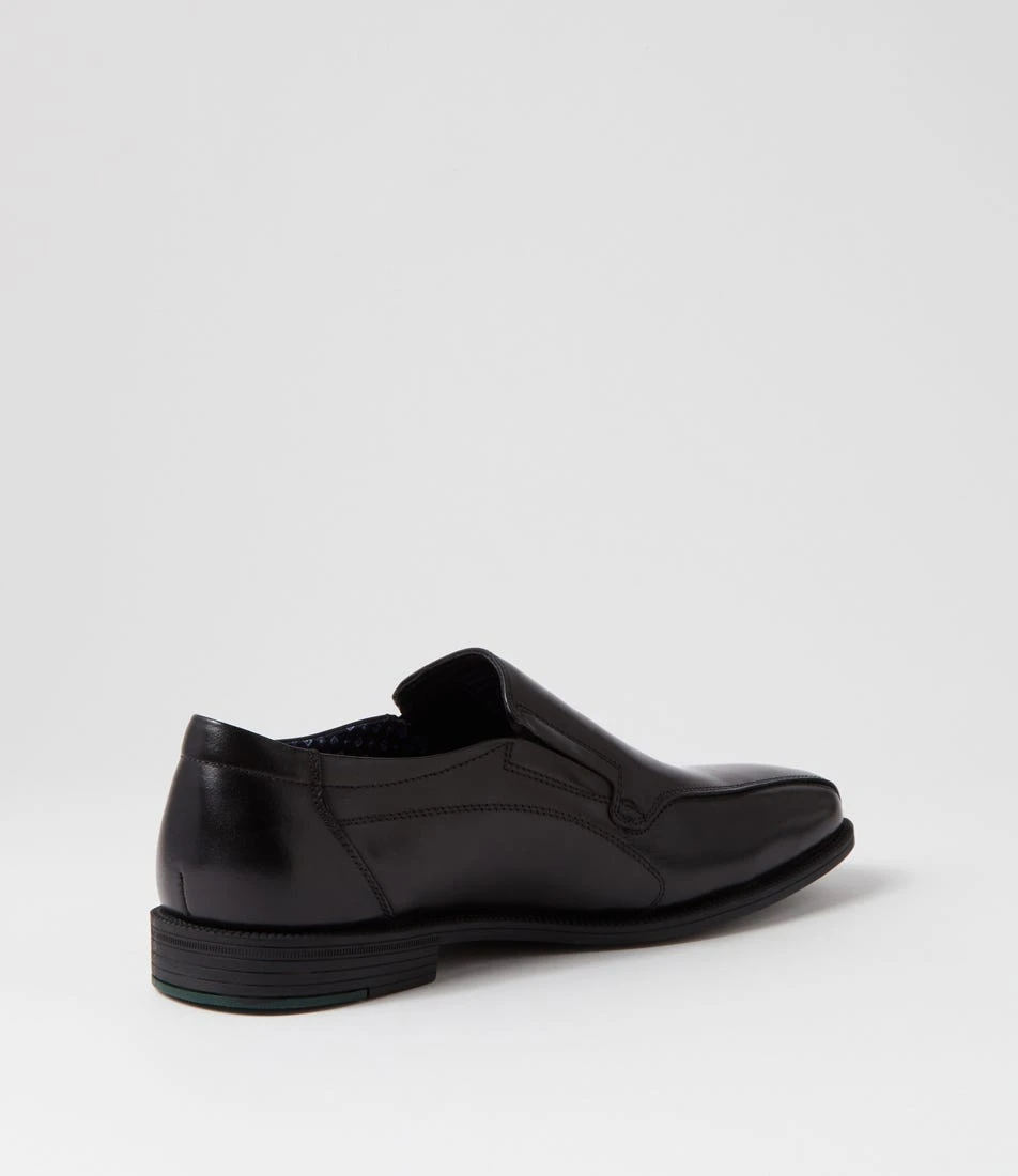 Theo Black Leather Flat Shoes 5 Theo Black Leather Flat Shoes - Image 3