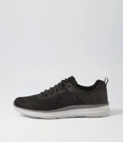 Drone Black Knit Sneakers