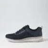 Drone Navy Knit Sneakers -Lynx Shoes Shop CF11934DBYSS 2