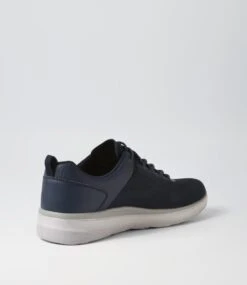 Drone Navy Knit Sneakers -Lynx Shoes Shop CF11934DBYSS 4