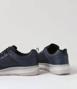 Drone Navy Knit Sneakers -Lynx Shoes Shop CF11934DBYSS 6