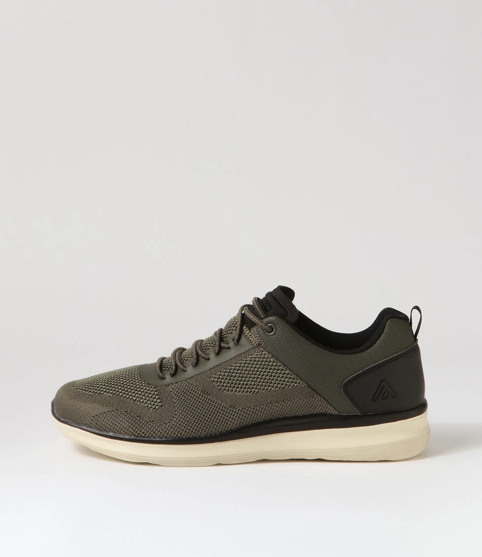 Drone Olive Knit Sneakers 3 Drone Olive Knit Sneakers
