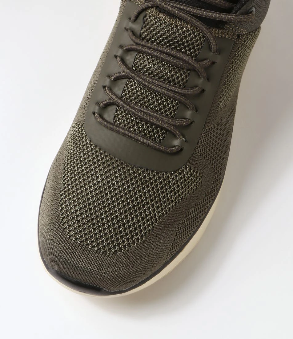 Drone Olive Knit Sneakers 6 Drone Olive Knit Sneakers - Image 4