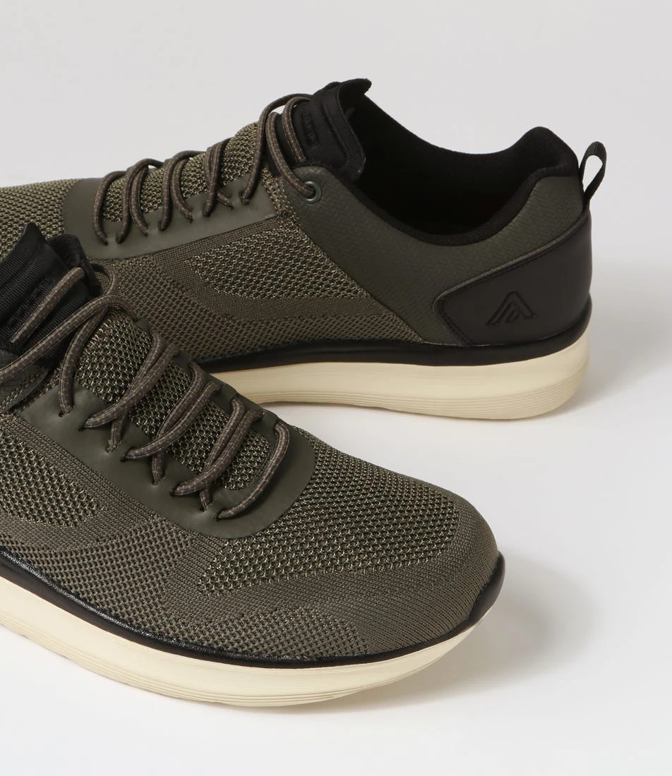 Drone Olive Knit Sneakers 7 Drone Olive Knit Sneakers - Image 5