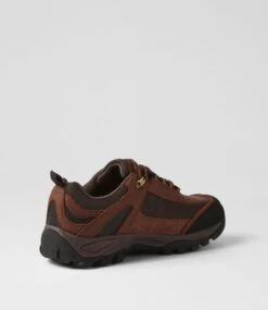 Diran Brown Crazyhorse Leather Lace Up Flats -Lynx Shoes Shop CF11935BROQB 4