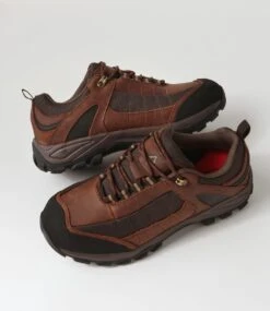 Diran Brown Crazyhorse Leather Lace Up Flats -Lynx Shoes Shop CF11935BROQB 6