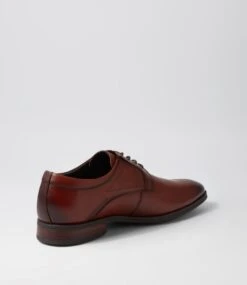 Velocity Tan Leather Lace Up Flats 9 Velocity Tan Leather Lace Up Flats -Lynx Shoes Shop CF11944TANLE 4