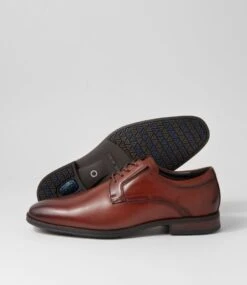 Velocity Tan Leather Lace Up Flats 11 Velocity Tan Leather Lace Up Flats -Lynx Shoes Shop CF11944TANLE 6