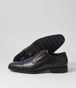 Validity Black Leather Lace Up Flats 11 Validity Black Leather Lace Up Flats -Lynx Shoes Shop CF11946BLALE 6