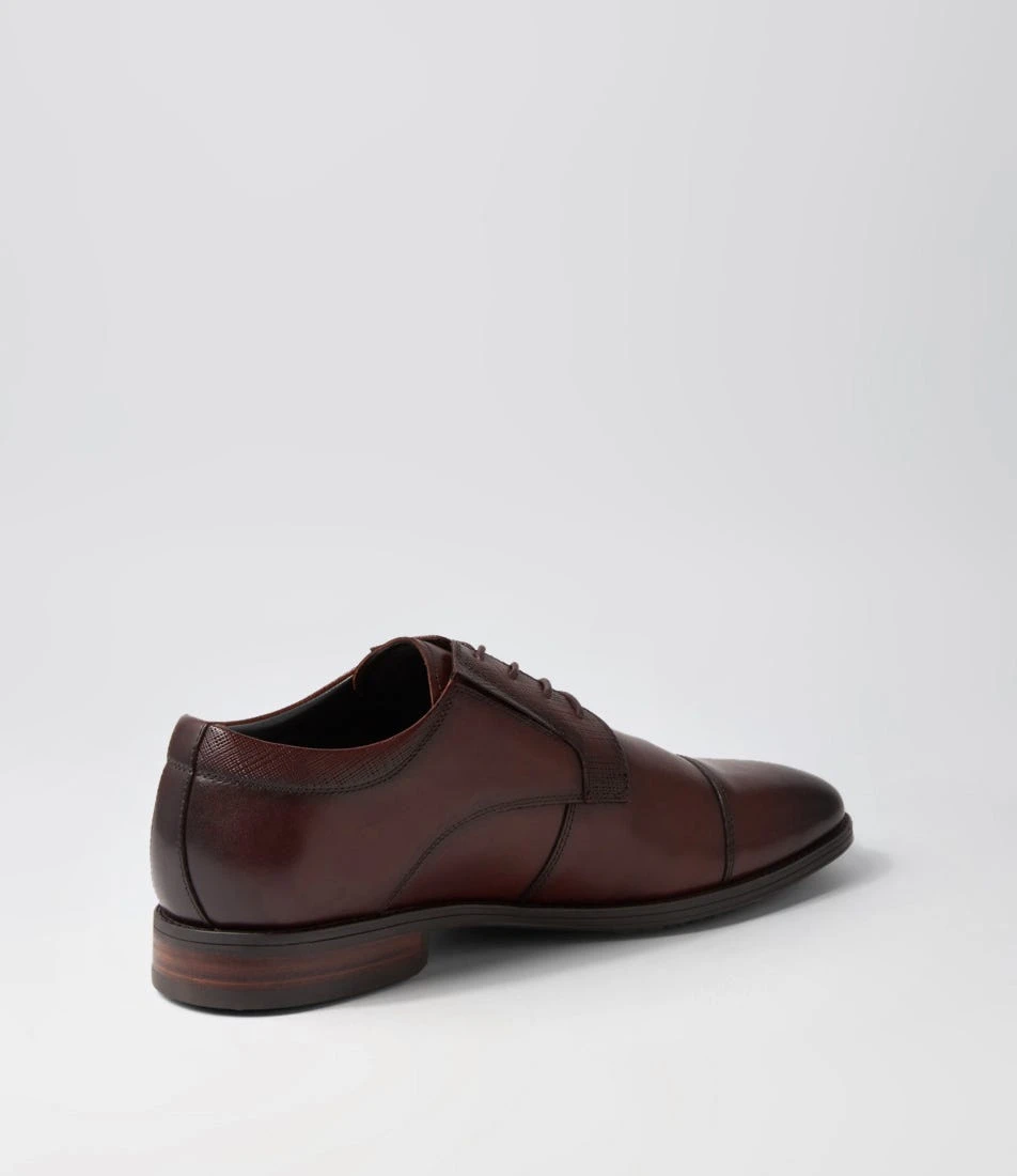 Validity Brown Leather Lace Up Flats 5 Validity Brown Leather Lace Up Flats - Image 3