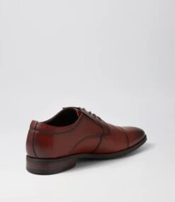 Validity Tan Leather Lace Up Flats -Lynx Shoes Shop CF11946TANLE 4