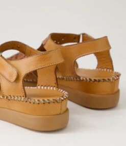 Bronby Tan Leather Sandals -Lynx Shoes Shop CF11950TANLE 6