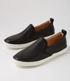 Eagel Black Leather Sneakers -Lynx Shoes Shop CF12024BLALE 6