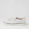 Envy White Leather Sneakers