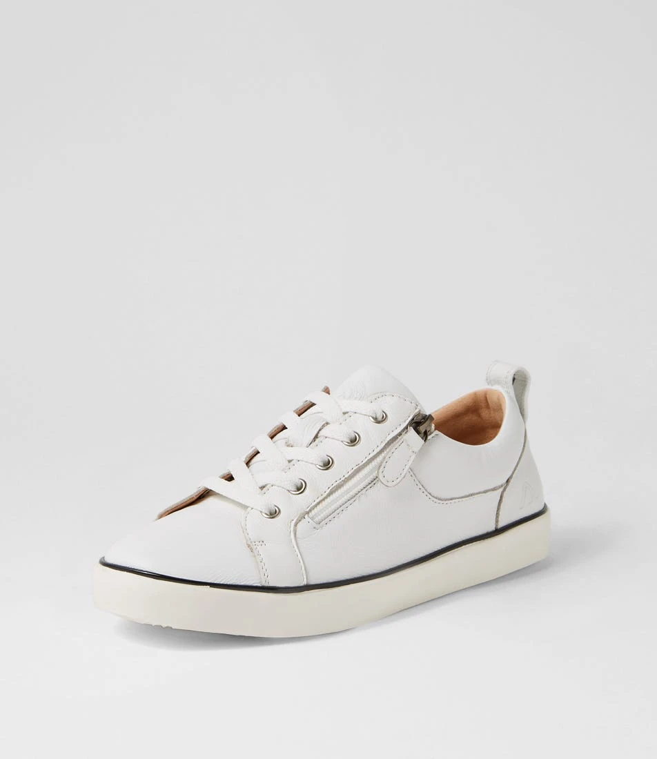 Envy White Leather Sneakers 4 Envy White Leather Sneakers - Image 2