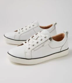 Envy White Leather Sneakers 11 Envy White Leather Sneakers -Lynx Shoes Shop CF12025WHILE 6