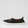 Empath Black Leather Sneakers -Lynx Shoes Shop CF12026BLALE 2