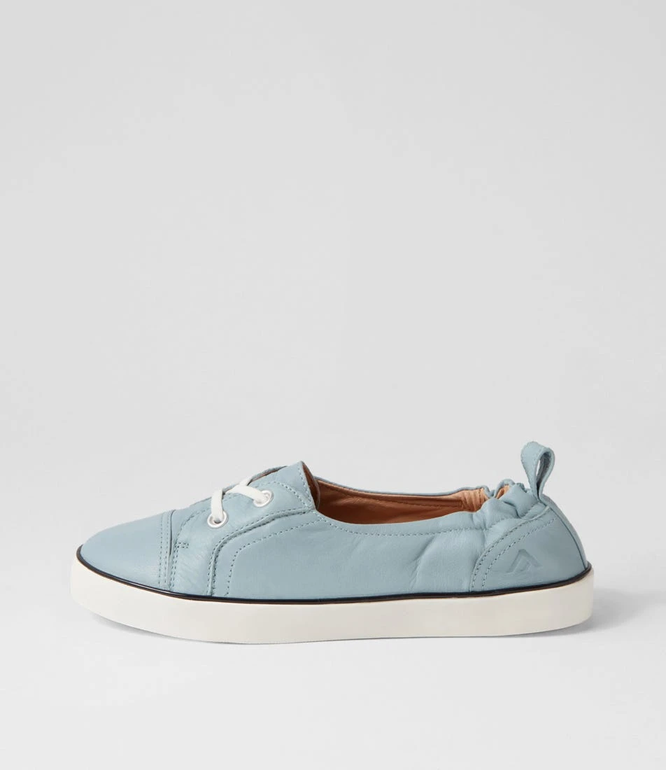 Empath Pale Blue Leather Sneakers 3 Empath Pale Blue Leather Sneakers