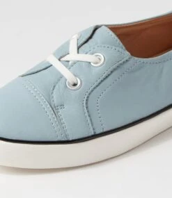 Empath Pale Blue Leather Sneakers 11 Empath Pale Blue Leather Sneakers -Lynx Shoes Shop CF12026DERLE 6
