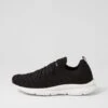 Finesse Black Knit Sneakers -Lynx Shoes Shop CF12027B58SS 2