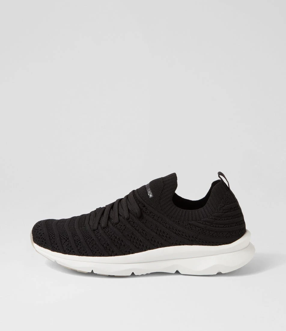 Finesse Black Knit Sneakers 3 Finesse Black Knit Sneakers