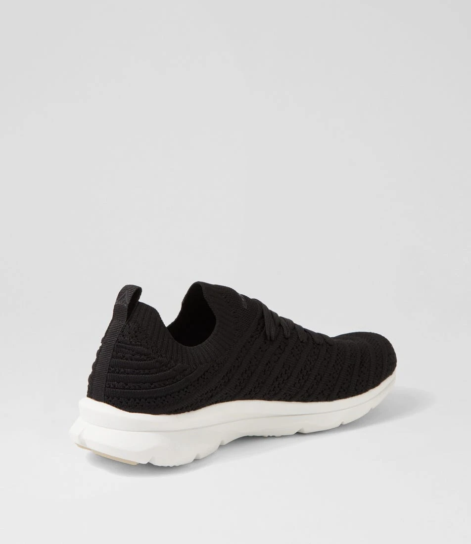 Finesse Black Knit Sneakers 5 Finesse Black Knit Sneakers - Image 3