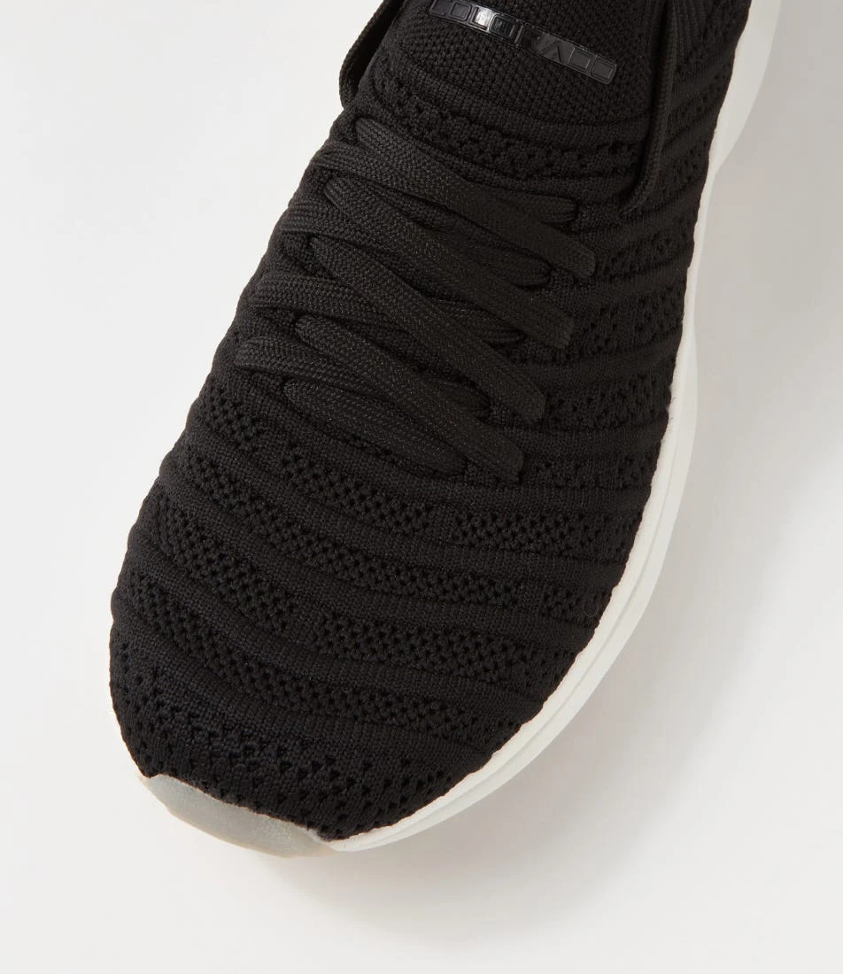 Finesse Black Knit Sneakers 6 Finesse Black Knit Sneakers - Image 4
