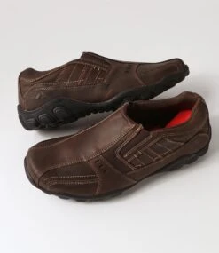 Atari Brown Crazyhorse Leather Flat Shoes 11 Atari Brown Crazyhorse Leather Flat Shoes -Lynx Shoes Shop CF12028BROQB 6