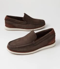 Timex Graphite Nubuck Flat Shoes 11 Timex Graphite Nubuck Flat Shoes -Lynx Shoes Shop CF12039G39AG 6