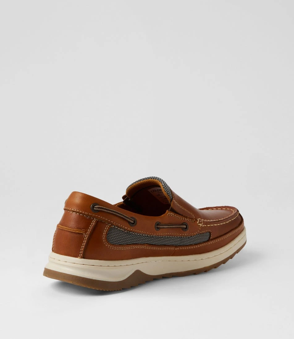 Gully Tan Pull Up Leather Flat Shoes 5 Gully Tan Pull Up Leather Flat Shoes - Image 3