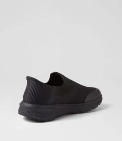 Lipton Black Knit Sneakers 9 Lipton Black Knit Sneakers -Lynx Shoes Shop CF12048B58SS 4