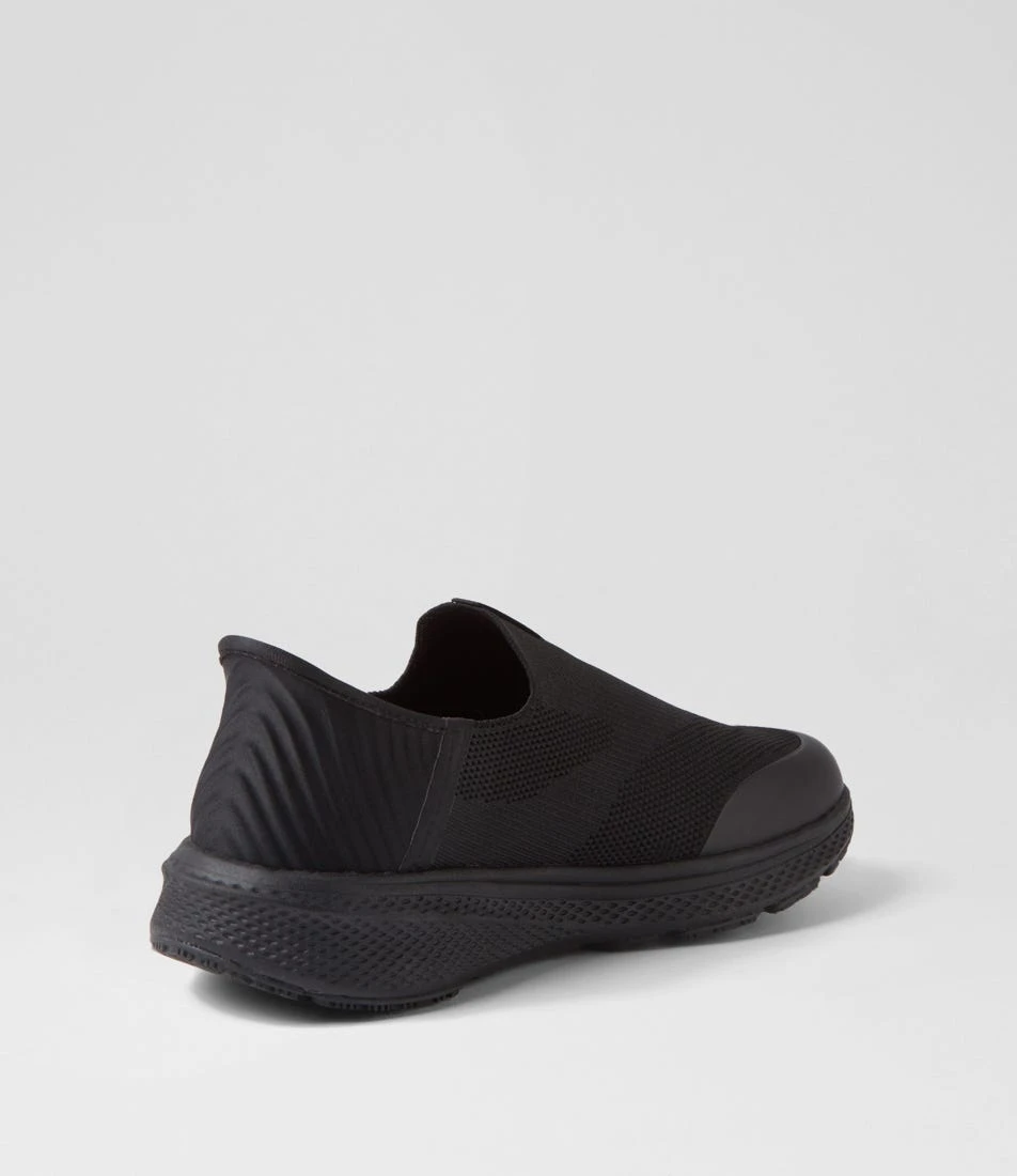 Lipton Black Knit Sneakers 5 Lipton Black Knit Sneakers - Image 3