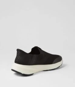 Lipton Black White Knit Sneakers 9 Lipton Black White Knit Sneakers -Lynx Shoes Shop CF12048BCZSS 4