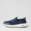 Lipton Navy Knit Sneakers -Lynx Shoes Shop CF12048DBYSS 2