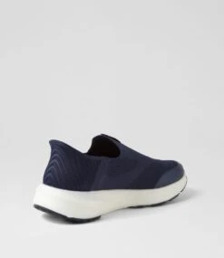 Lipton Navy Knit Sneakers 9 Lipton Navy Knit Sneakers -Lynx Shoes Shop CF12048DBYSS 4
