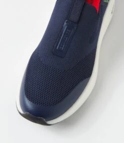Lipton Navy Knit Sneakers 10 Lipton Navy Knit Sneakers -Lynx Shoes Shop CF12048DBYSS 5