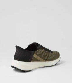 Lift Khaki Mesh Sneakers -Lynx Shoes Shop CF12049H48AA 4