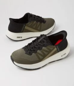 Lift Khaki Mesh Sneakers -Lynx Shoes Shop CF12049H48AA 6