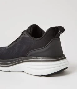 Infinity Black White Mesh Sneakers -Lynx Shoes Shop CF12050BCZAA 6