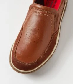 Edos Tan Nubuck Sneakers -Lynx Shoes Shop CF12052TANAG 5